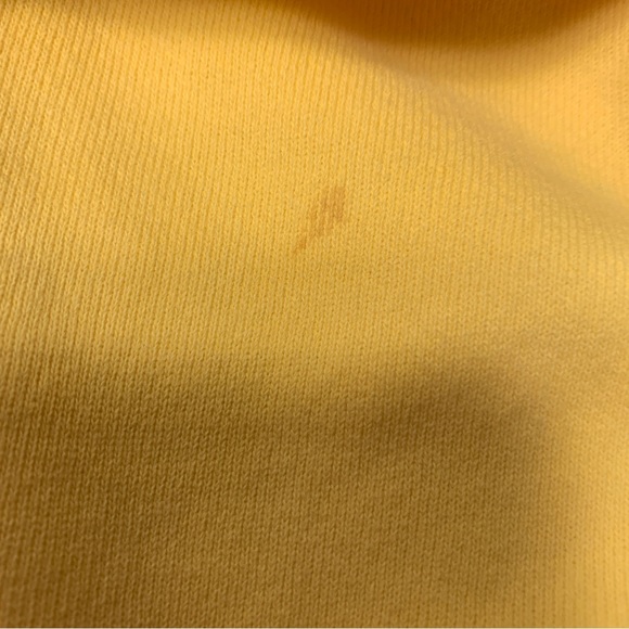 Proud to be a grandma yellow sweatshirt embroidered bear Vintage - Picture 3 of 5